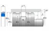 OMEGAT OMK-ES Merkel Omegat-Seal set EW series OMK-ES | PTFE GM201 / NBR | 2-PARTS | 620 X 585 X 16,4 MM Freudenberg Sealing Technologies