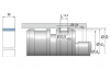 KF KF | PTFE B500 | 76 X 71 X 9,6 MM | Merkel Guide Ring series KF Freudenberg Sealing Technologies
