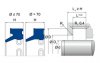PU6 PU6 | 95 AU V149 | 60 X 70,6 X 7 MM | Merkel Wiper OB series PU6 Freudenberg Sealing Technologies