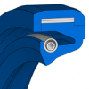 RHS51 RHS51 B3 | 75 HNBR U467 | 1020 X 1084 X 23,6 MM | Merkel Radiamatic-Sealing series RHS51 with spring Freudenberg Sealing Technologies