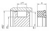 KNA28 KNA28 | 95 TPU PU953401 Blue | 100 X 90 X 8 MM | DICHTOMATIK Piston Seal KNA28 Freudenberg Sealing Technologies