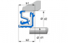 CASS T1 RWDR-KASSETTE | 75 FKM 595 / 75 NBR 106200 | 55 X 80 X 12,5 / 14 MM | CASSETTE TYPE 1 Freudenberg Sealing Technologies