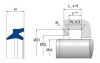 P9 P9 P 1756/4/ / | 85 NBR B247 | 560 X 590 X 27 MM | Merkel Double wiper OB series P9 Freudenberg Sealing Technologies