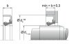 WB WB | 70 NBR NB703412 Black | 22 X 30 X 7 / MM | DICHTOMATIK Rotary Shaft Seal with spring Freudenberg Sealing Technologies