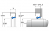 B2 B2 U6 | 72 NBR 902 | 128 X 150 X 15 / 12 MM | Simmerring® B2 C with spring Freudenberg Sealing Technologies