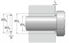USIT I USIT I I M8 | 70 NBR 177646 Black SPCC | 9,3 X 13,3 X 1 Freudenberg Sealing Technologies