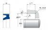 AU PS AU PS 100 - 115 - 9 | 94 AU 925 | 100 X 115 X 9 MM | Dirt wiper series AU Freudenberg Sealing Technologies