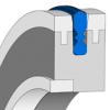 Pneuko G PKG 16 - 300 | 72 NBR 708 | 16 X 4 X 6 MM | Piston complet series PNEUKO Freudenberg Sealing Technologies