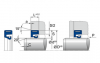 RASH-0185 RASH-185 B3 | 80 NBR B241 | 460 X 510 X 21,5 MM | Merkel Radiamatic-Sealing style RS85 with spring Freudenberg Sealing Technologies