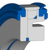 Pneuko M210 PK M210 32 - 323 | 75 FKM 181327 | 32 X 8,1 X 10,6 MM | PK M210 Freudenberg Sealing Technologies