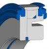 Pneuko M310 PK M310 80 - 302 | 85 AU 21030 | 80 X 12,1 X 17,5 MM | PK M310 Freudenberg Sealing Technologies
