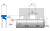 NRS -0503 NRS -503 | 93 AU V167 | 340 X 380 X 30 MM | Merkel Rod-U-Cup set Freudenberg Sealing Technologies