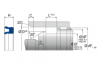 TMP21 TMP21 | 93 AU V167 | 270 X 240 X 20,9 MM | Merkel Piston-U-Cup series TMP21 Freudenberg Sealing Technologies