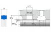 M17 M17 M 5405/4/ / | 80 NBR B246 | 750 X 790 X 24 MM | Merkel Rotomatic-Sealing ring series M17 Freudenberg Sealing Technologies