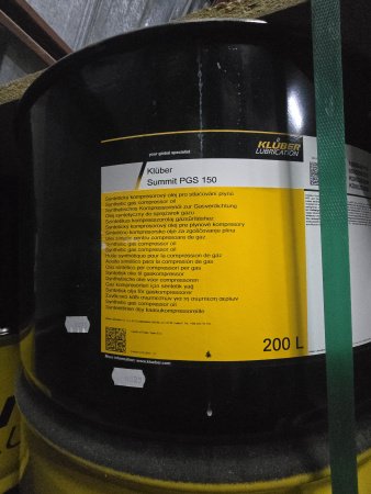 KLUBER Summit PGS 150 компрессорное масло ISO VG 150 для газовых компрессоров