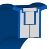 TDUOPM TDUOPM 80 - 1 | 72 NBR 708 | 80 X 16 X 27 MM | Piston complet series T DUO PM Freudenberg Sealing Technologies