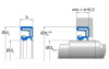 BAUMSL BAUM4SL | 72 NBR 902 | 40 X 90 X 8 / 0 MM | Simmerring® BASL AS with spring Freudenberg Sealing Technologies