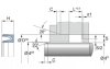 NRVI NRVI NR FV | PTFE K270 14310 | 36 X 42,2 X 4,3 MM | U-ring seal set series NRVI Freudenberg Sealing Technologies