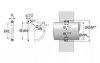 SRI SRI | PTFE F52814 | 19 X 2,6 X 1 MM | Backring series SRI Freudenberg Sealing Technologies